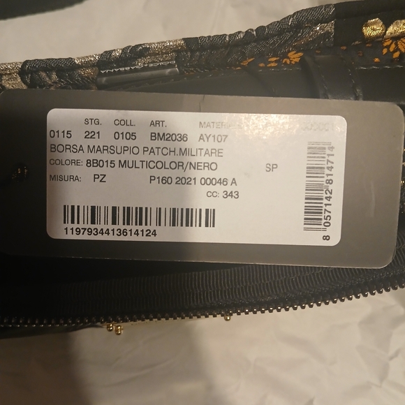 Dolce & Gabbana CAMO PATCHWORK BUMBAG, Waist Bag, Fanny Bag NWT - Picture 5 of 9